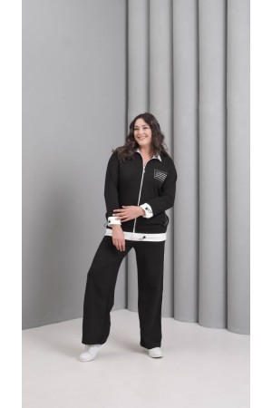 231766 SİYAH EŞOFMAN TAKIM