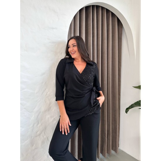 231773 SİYAH BLUZ