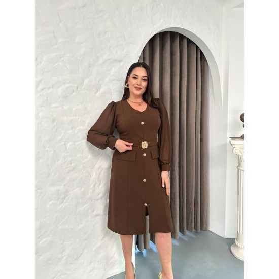 231791 COFFEE DRESS