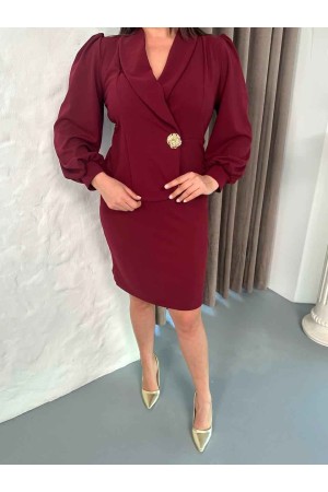 231801 BORDO ELBİSE