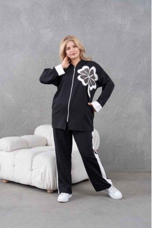 231812 SİYAH EŞOFMAN TAKIM