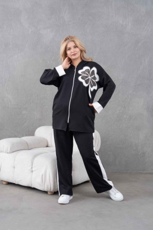 231812 SİYAH EŞOFMAN TAKIM