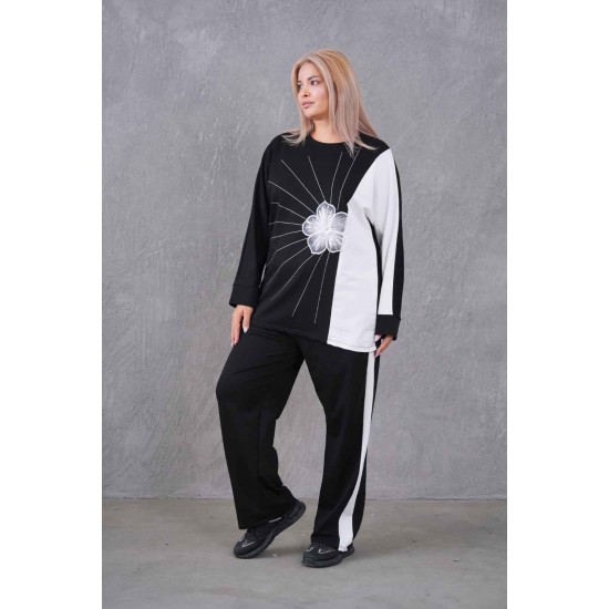 231814 SİYAH EŞOFMAN TAKIM