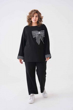 231815 SİYAH EŞOFMAN TAKIM