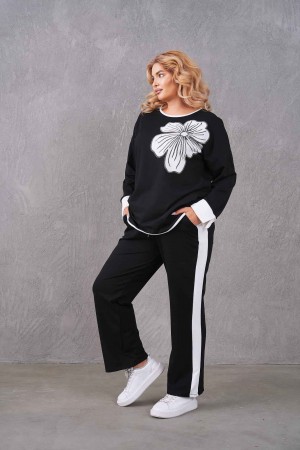 231816 SİYAH EŞOFMAN TAKIM