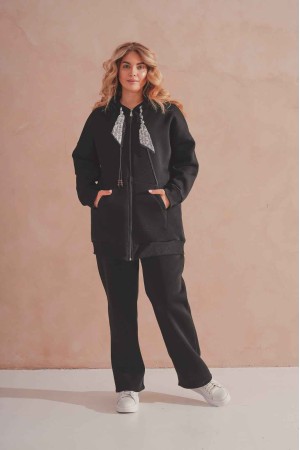 231817 SİYAH EŞOFMAN TAKIM