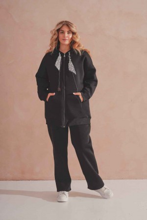 231817 SİYAH EŞOFMAN TAKIM