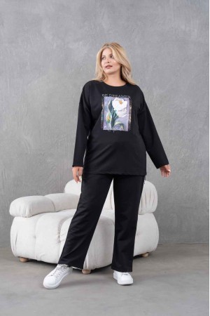 231831 SİYAH EŞOFMAN TAKIM