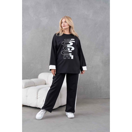 231832 SİYAH EŞOFMAN TAKIM