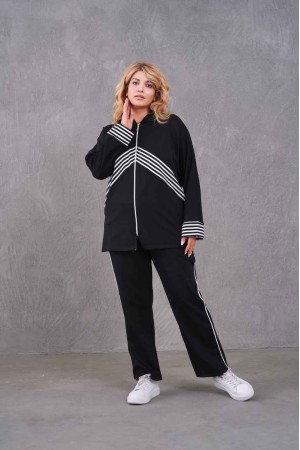 231834 SİYAH EŞOFMAN TAKIM