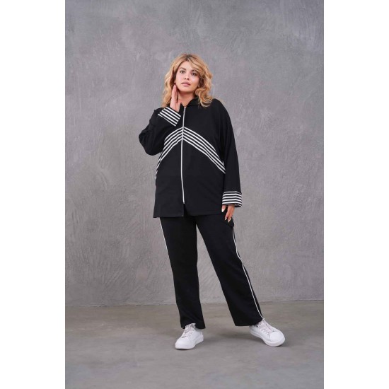 231834 SİYAH EŞOFMAN TAKIM