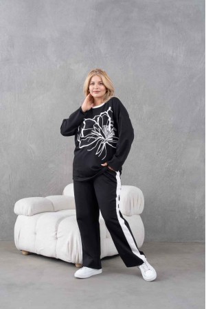 231836 SİYAH EŞOFMAN TAKIM