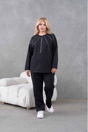 231837 SİYAH EŞOFMAN TAKIM