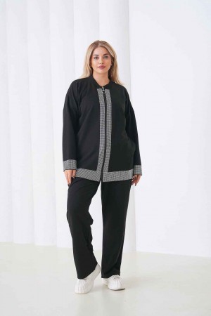 231840 SİYAH EŞOFMAN TAKIM