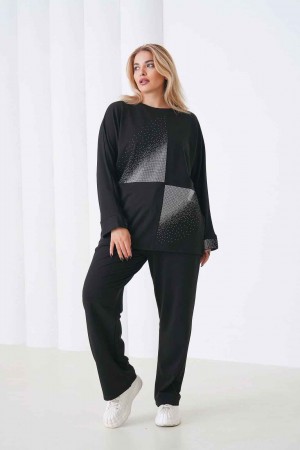 231842 SİYAH EŞOFMAN TAKIM