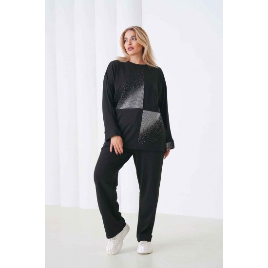 231842 SİYAH EŞOFMAN TAKIM