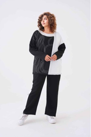 231843 SİYAH EŞOFMAN TAKIM