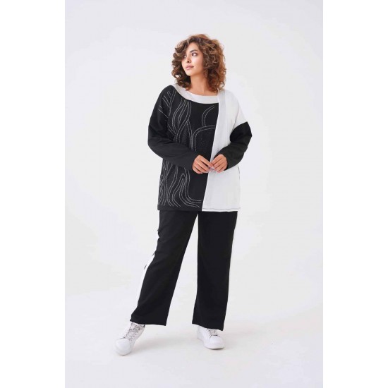 231843 SİYAH EŞOFMAN TAKIM