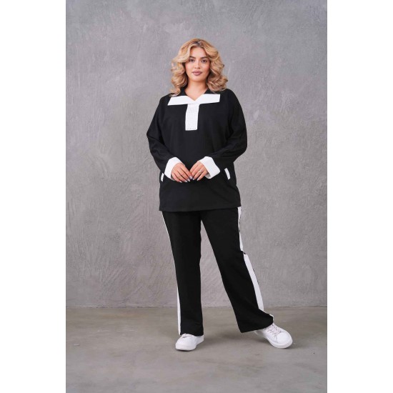 231844 SİYAH EŞOFMAN TAKIM