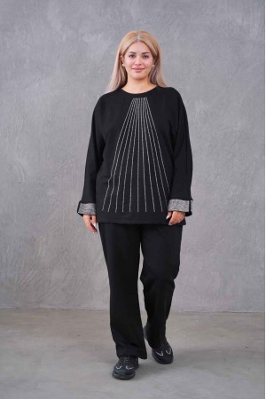 231846 SİYAH EŞOFMAN TAKIM