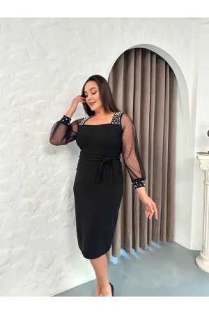 231880 SİYAH ELBİSE