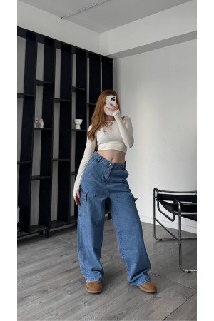 231895 MAVİ KOT PANTOLON