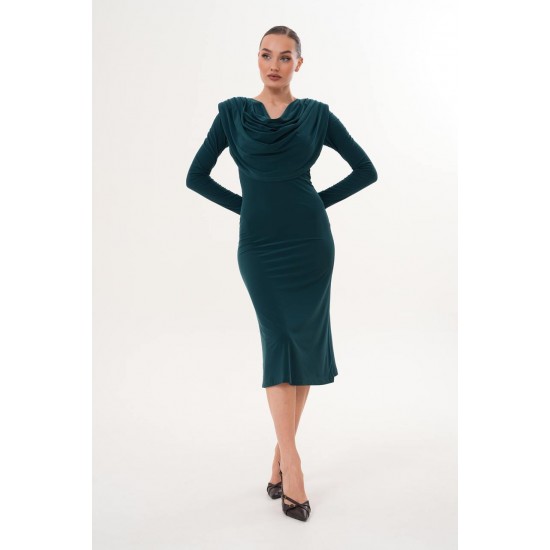 231916 "Emerald green" DRESS