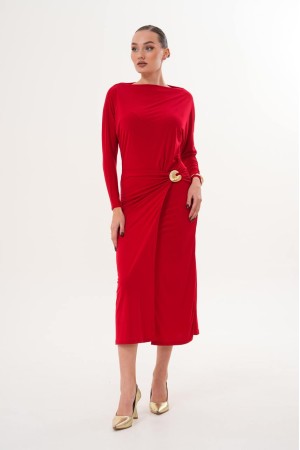 231918 KIRMIZI ELBİSE