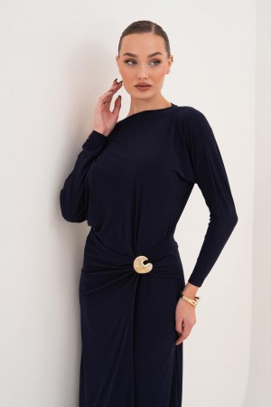 231923 "NAVY BLUE" DRESS
