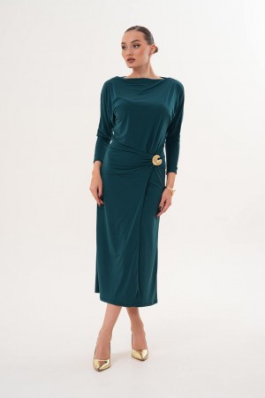 231924 "Emerald green" DRESS