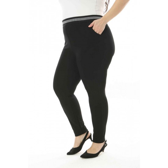 80835 TOPTAN SİYAH TAYT