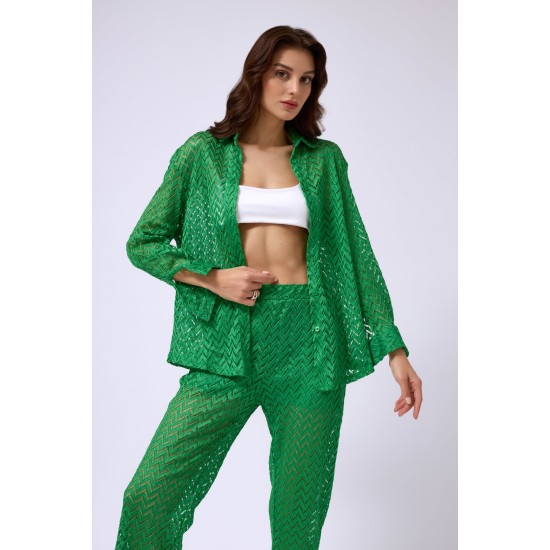 F42912925909175 GREEN SHIRT