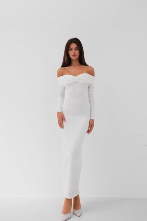 F42912965460151 EKRU ELBİSE