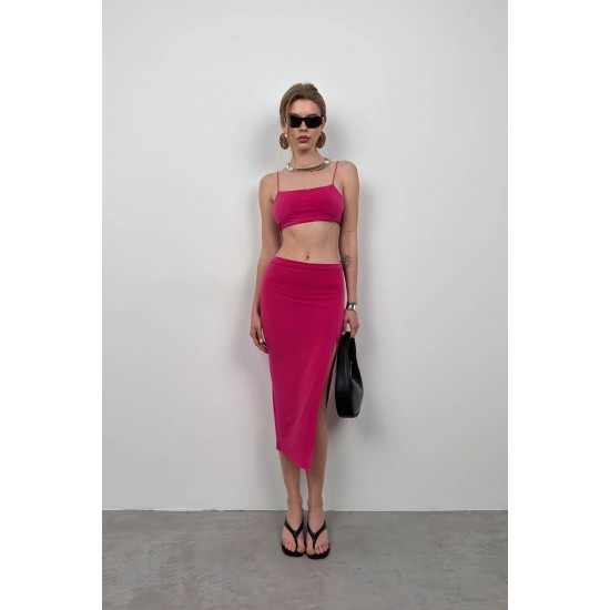 F42913016381623 Fuchsia SKIRT