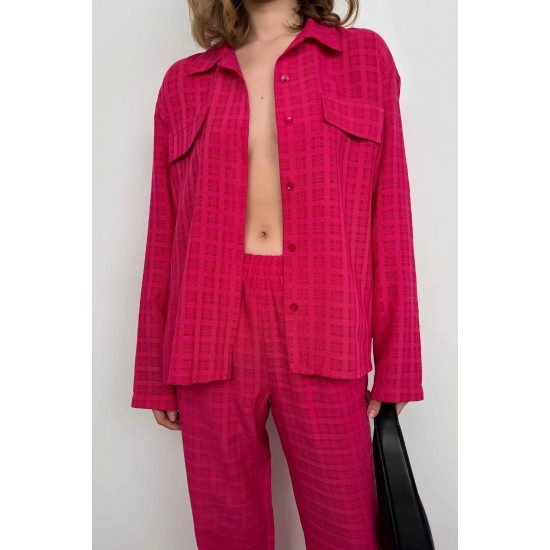 F42913102954679 Fuchsia SHIRT