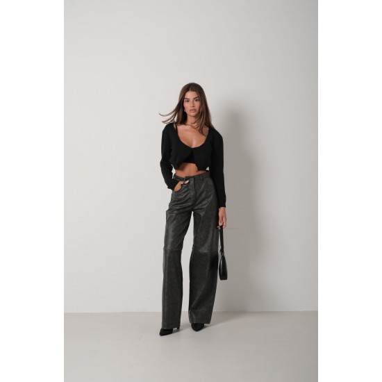 F42913194016951 SİYAH BLUZ