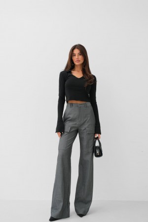 F42913220198583 BLACK BLOUSE