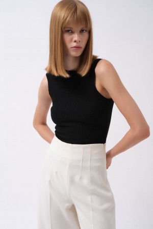 F42913226916023 BLACK BLOUSE