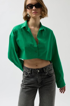 F42913245462711 GREEN SHIRT