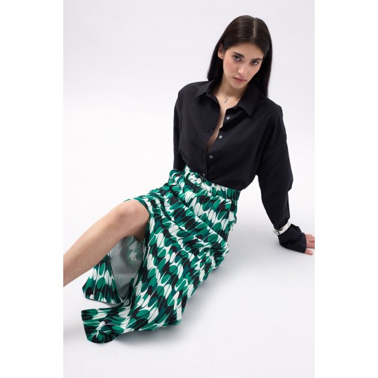 F42913303855287 GREEN SKIRT