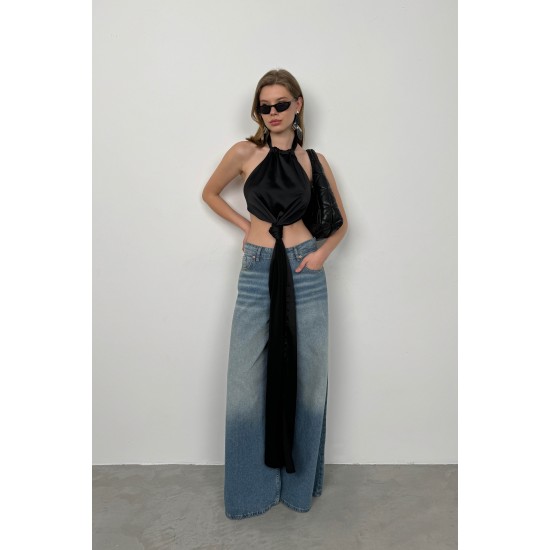 F42913318830263 SİYAH BLUZ