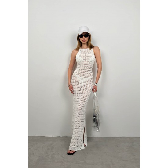 F42913369424055 BEYAZ ELBİSE