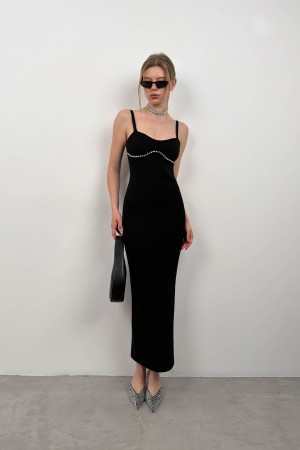 F42913612300471 BLACK DRESS