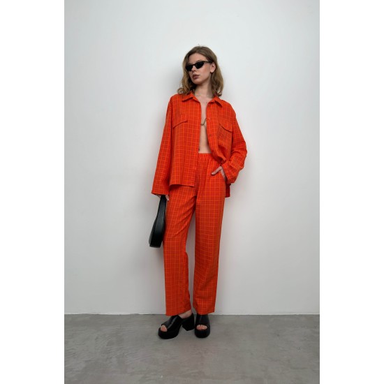 F43286837297335 ORANGE SHIRT