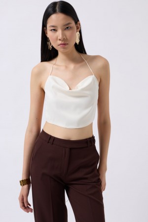 F43287122575543 EKRU BLUZ