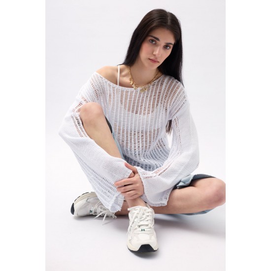 F43287132831927 WHITE BLOUSE