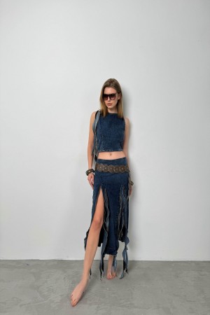 F43287355523255 MAVİ BLUZ