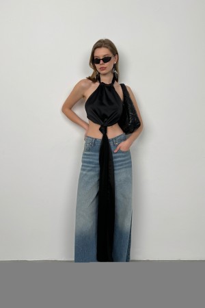 F43287363944631 SİYAH BLUZ