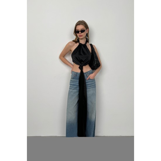 F43287363944631 SİYAH BLUZ