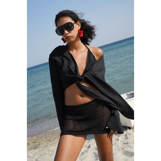 F43287440261303 SİYAH ETEK